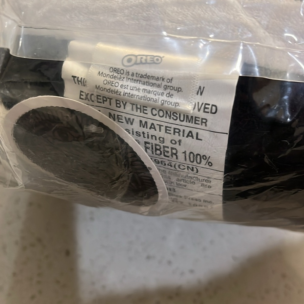 Oreo Cookie Plush Pillow—15” - Picture 4 of 4